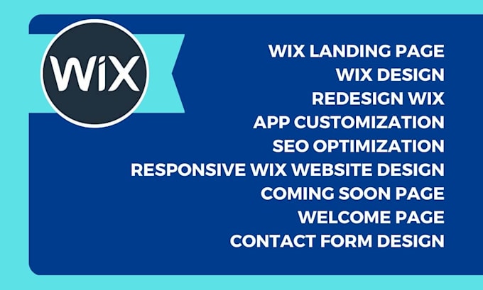 design responsive wix website and app customization