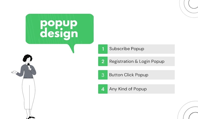 create a signup form pop up form and subscription form