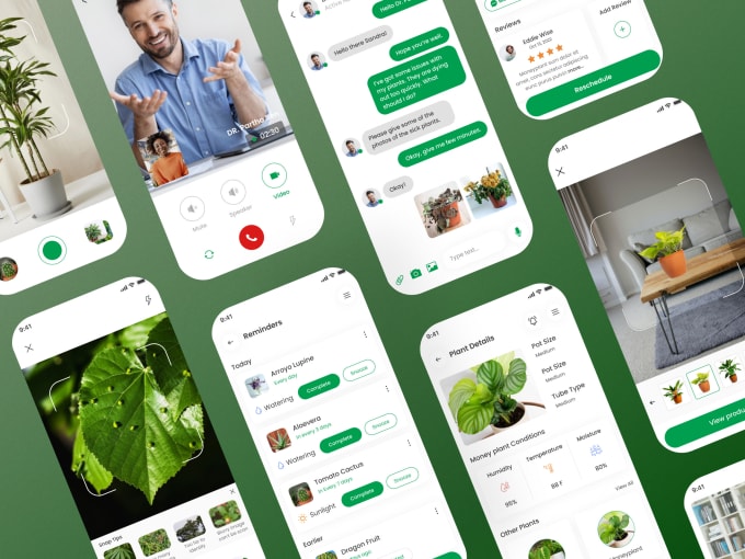 do UI design of any app for android or ios