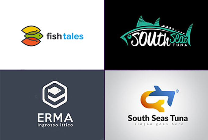 Design modern marlin fish and fishing logo with source file by Gail ...