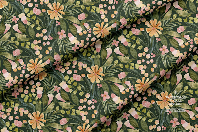 Design vector, editable, seamless, print ready patterns by ...