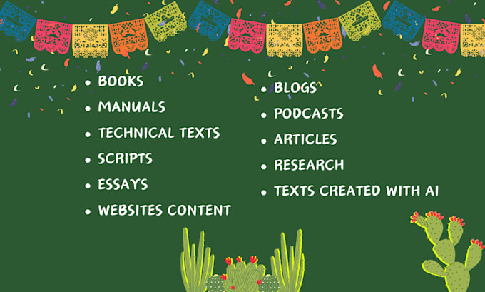 provide professional proofreading in mexican spanish