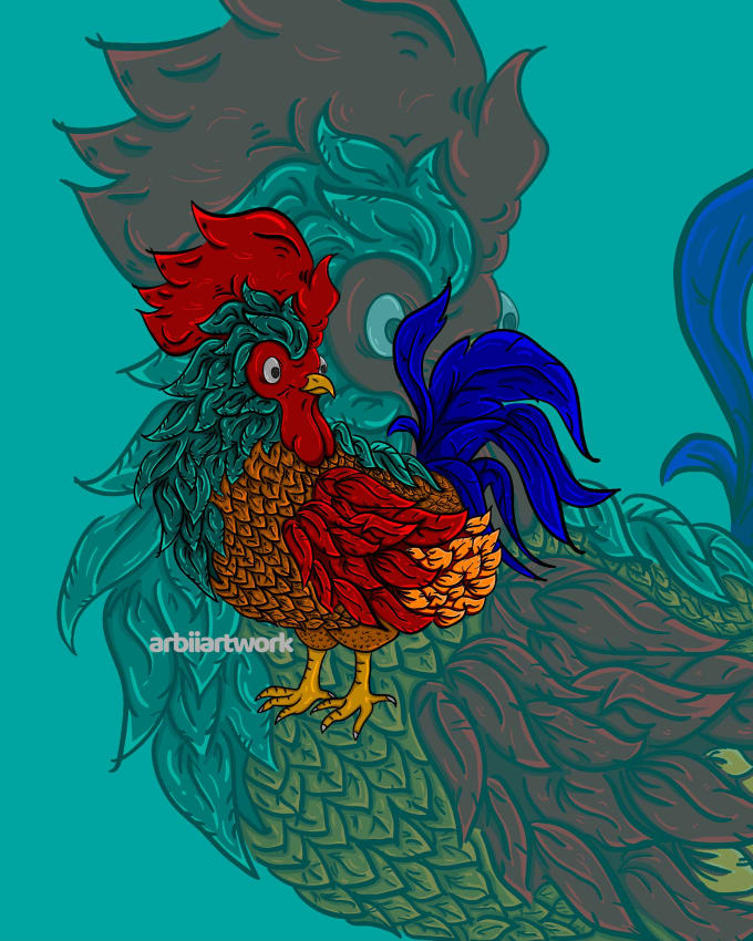 Draw characters illustrations in my style by Arbiiartwork Fiverr