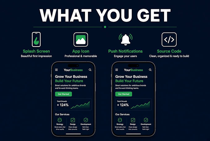 convert your website to app, android app and ios