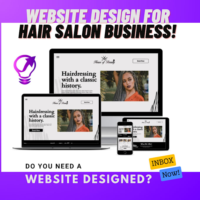 design a modern wordpress elementor website or landing page