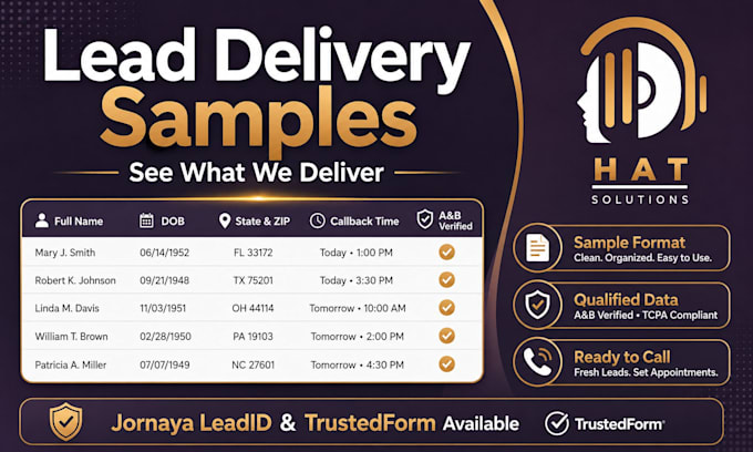 generate qualified medicare leads and live transfers