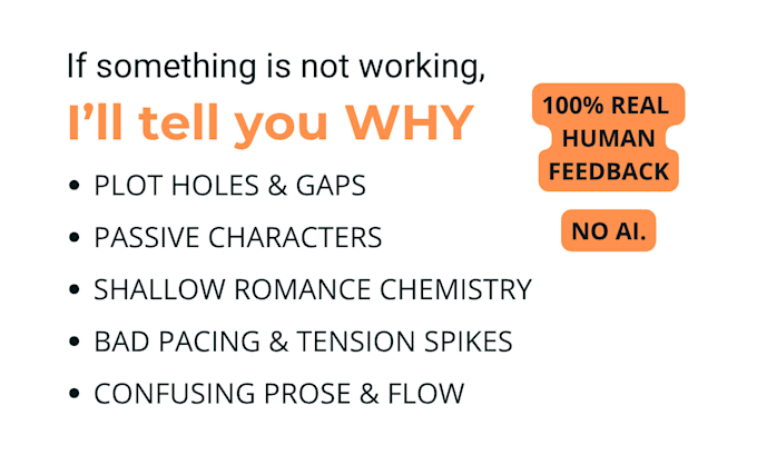 beta read your manuscript with detailed and honest feedback