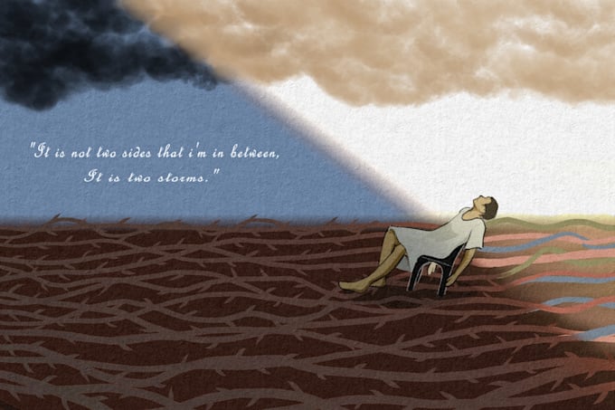 make emotional illustration for your commercial book cover or interior