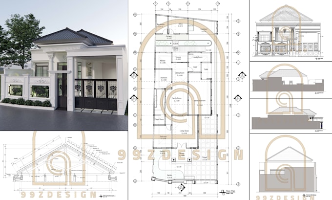 design perfect floor plan by autocad