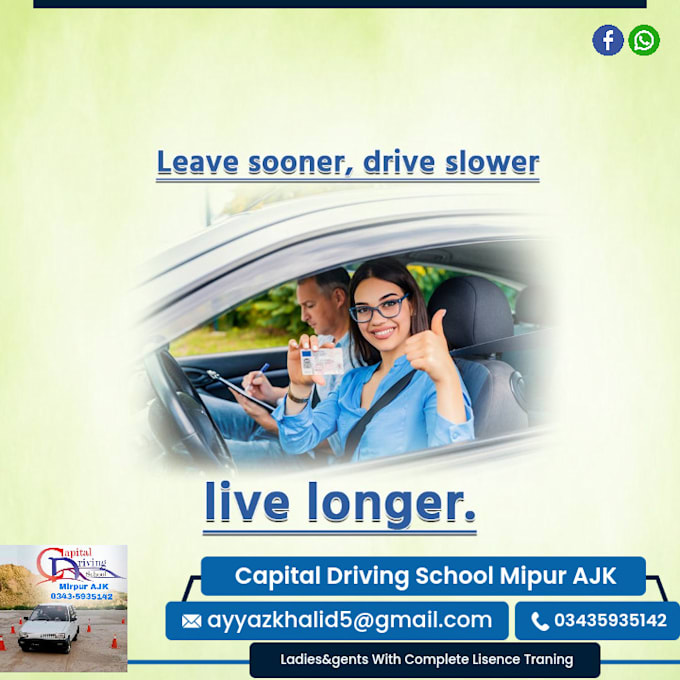 make advertising poster for you