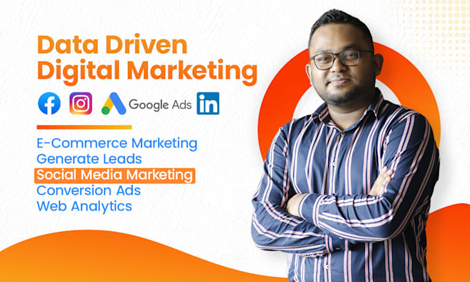 be your professional ads media buyer and do data driven digital marketing