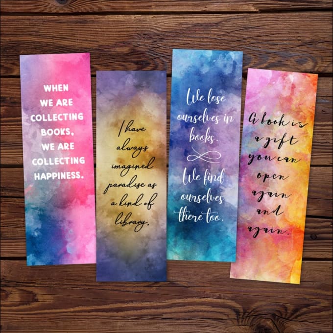 Do three bookmarks design for only one dollar it is an offer by Sylvia ...