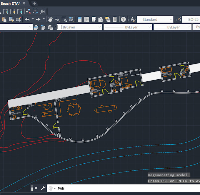 Expertly draft your architectural drawings in autocad by Hamza_khan010 ...