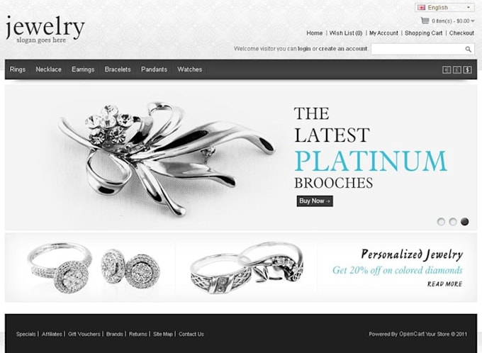 design your wordpress best online store