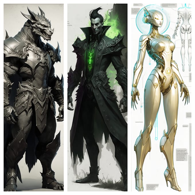 make your character concepts a reality