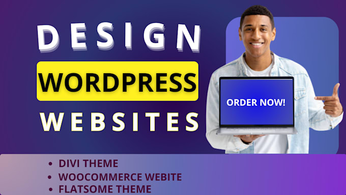 design wordpress website, wordpress plugin and theme, woocommerce website