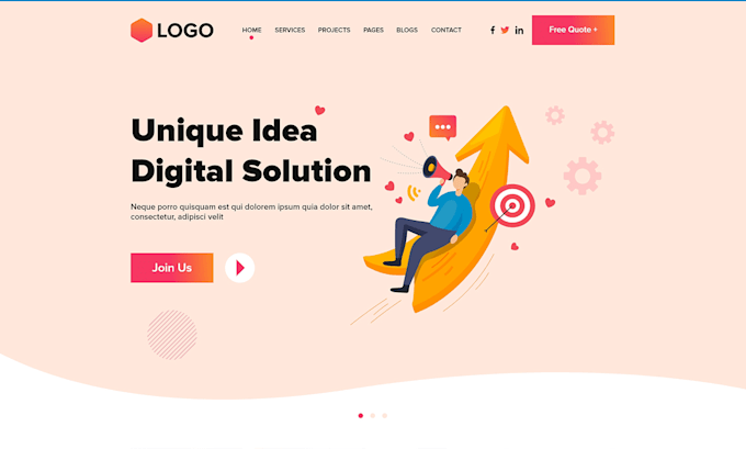 design website header, banner, slider, or hero image