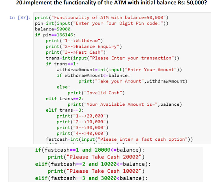 Do your python assignments by Asmapervaiz910 | Fiverr