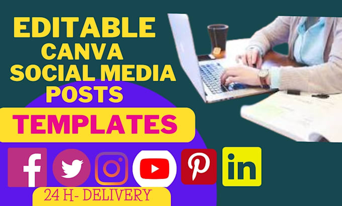 Create any design social media posts and canva templates by ...