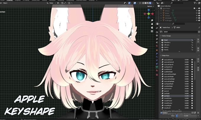 fix and upgrade your vrchat, 3d vtuber, vrm model