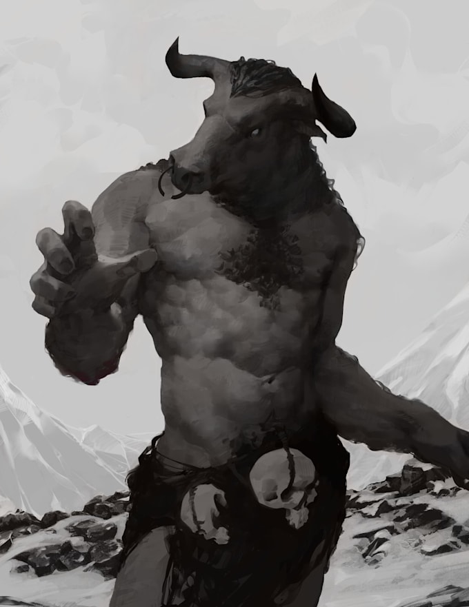 draw your character design, illustration and concept art