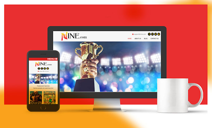 create wordpress website design and website development
