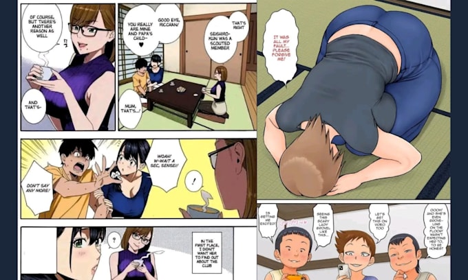 draw anime manga, doujin , storyboard  nsfw fanfiction, dakimakura, nsfw manga