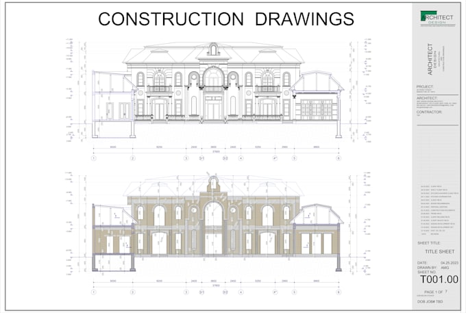 be your architect for 2d floor plan, house plans and autocad drawings