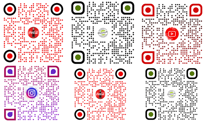 do custom professional qr code design with your logo in 3 hours