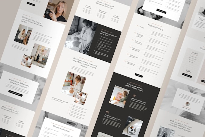 build an elegant and responsive website that stands out