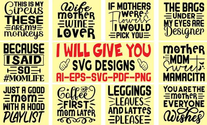 provide svg cut files design bundle for etsy and others
