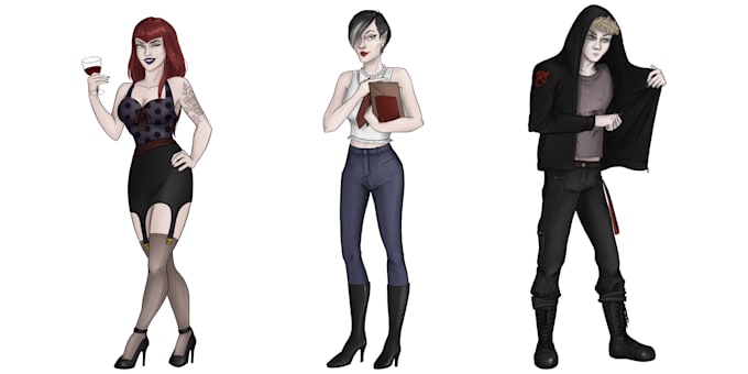 Create And Design Concept Art For Your Characters By Aroinsk Fiverr Create And Design Concept Art For Your Characters By Aroinsk Fiverr