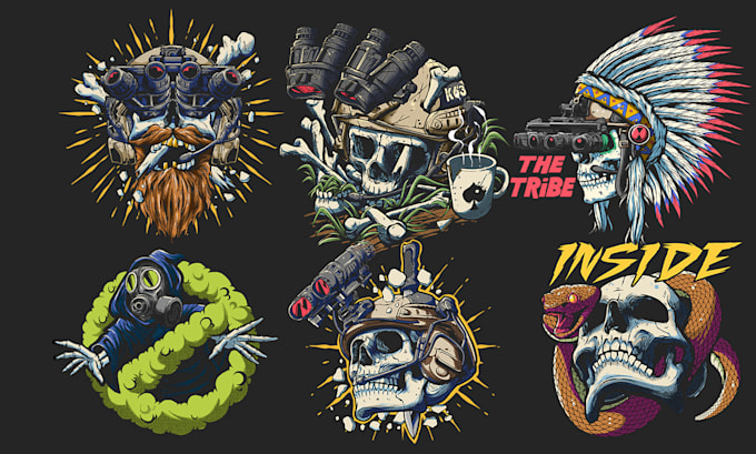 create tactical military design for your brand