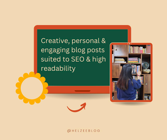 write a creative and personal blog post for you
