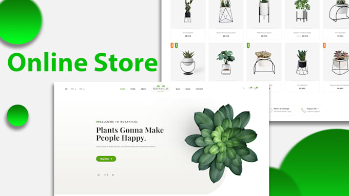 design or redesign stunning godaddy website or godaddy ecommerce store