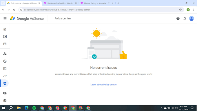 setup google adsense ad units and layout on wordpress