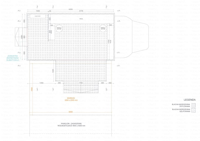 draw plans for your food truck, trailer or container