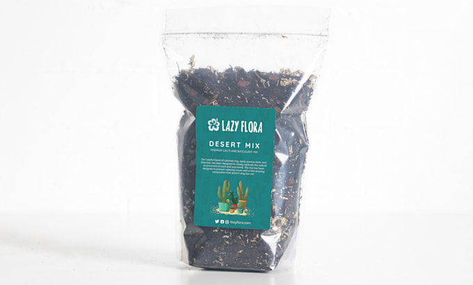 design product label and packaging design
