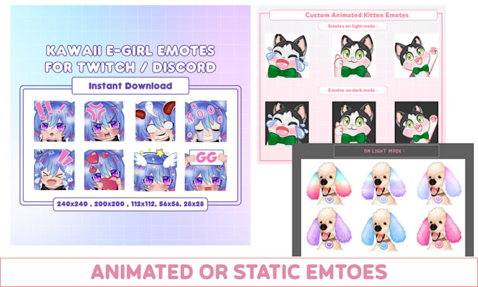 custom emote for your streams twitch and discord