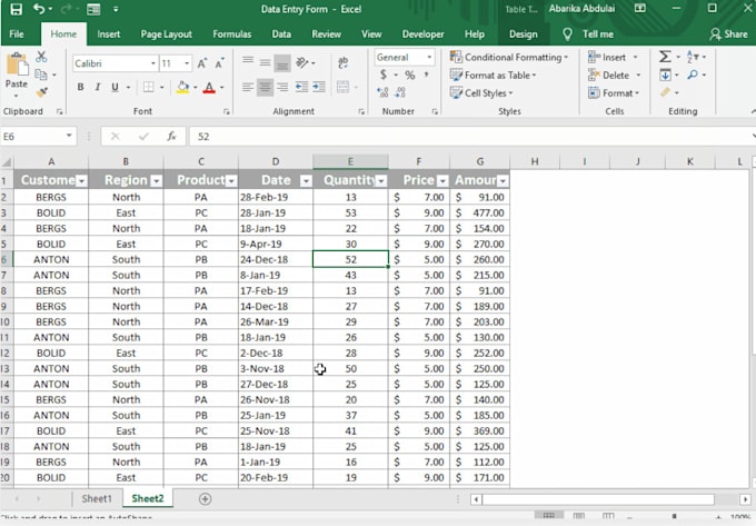Do data formating for you in excel by Vlada60 | Fiverr