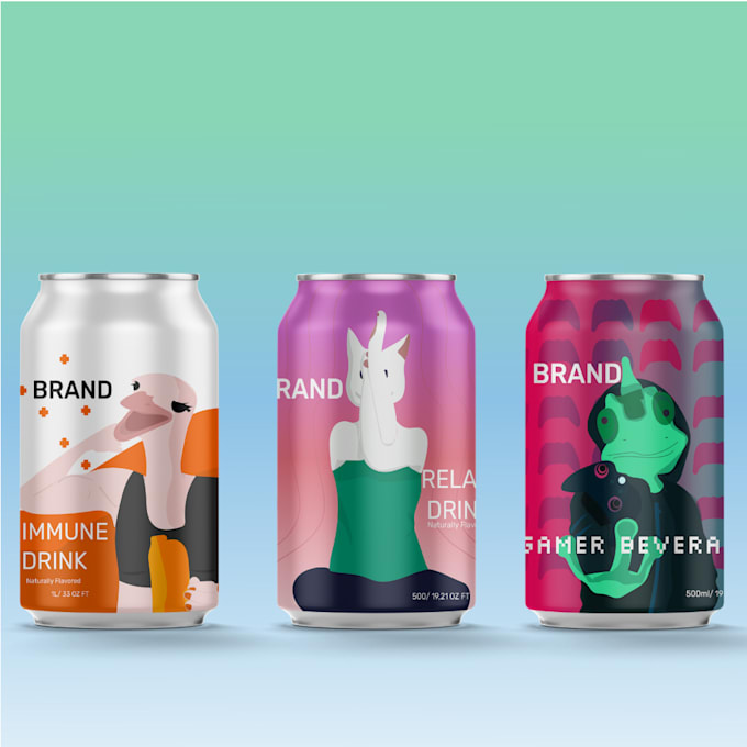 do memorable and beautiful vector art for your packaging