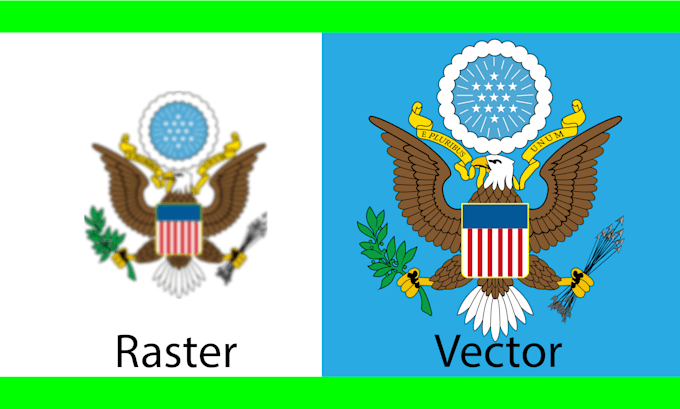 Redraw any raster logo image to vector tracing by Klinton_gd | Fiverr