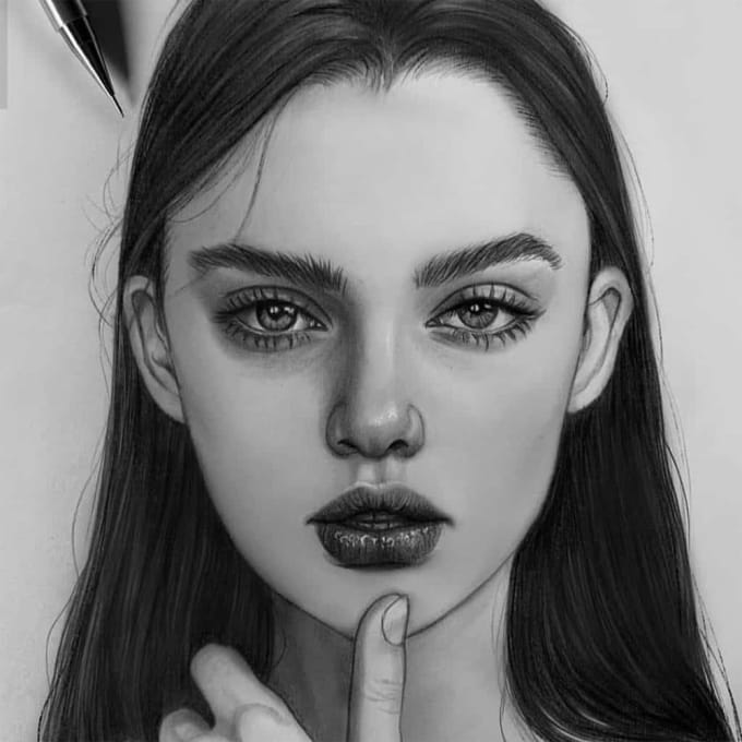 Turn your any photo into realistic pencil sketch by Deerseraffe | Fiverr