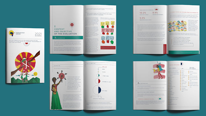 create great illustrated layouts for your reports and books
