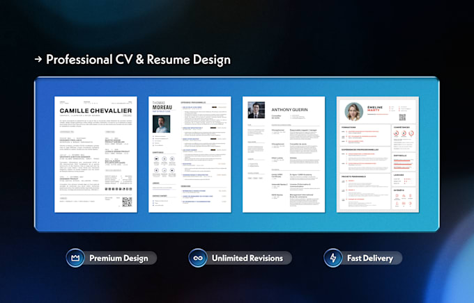 upgrade your CV, resume and cover letter