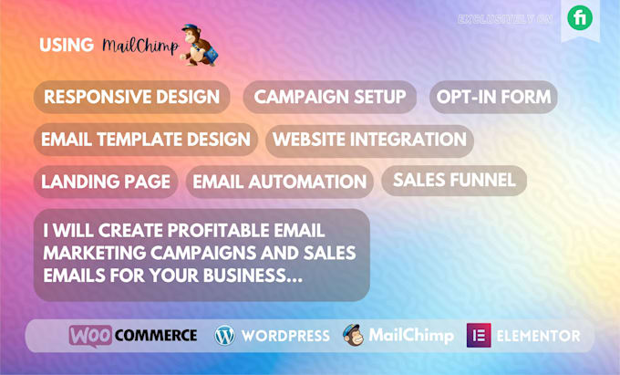 Create mailchimp custom optin form popup form email template