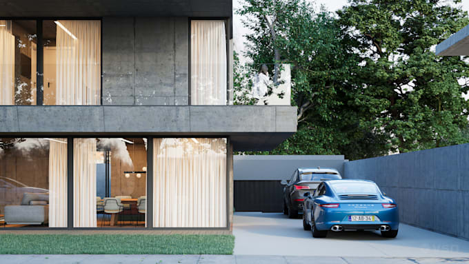 Create realistic 3d rendering images for architecture by Vesyonstudio ...