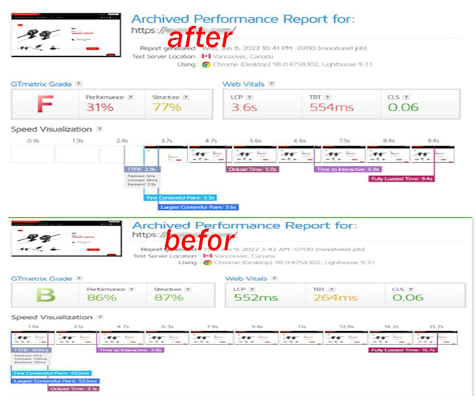increase  wordpress website speed optimization with wp rocket