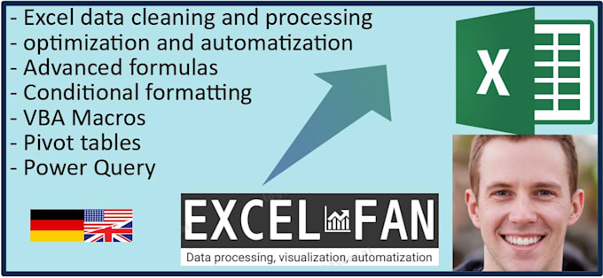 automatize, clean, prepare and visualize your excel tables