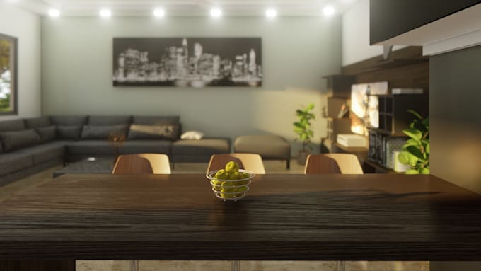 modeling and render your exterior and interior design